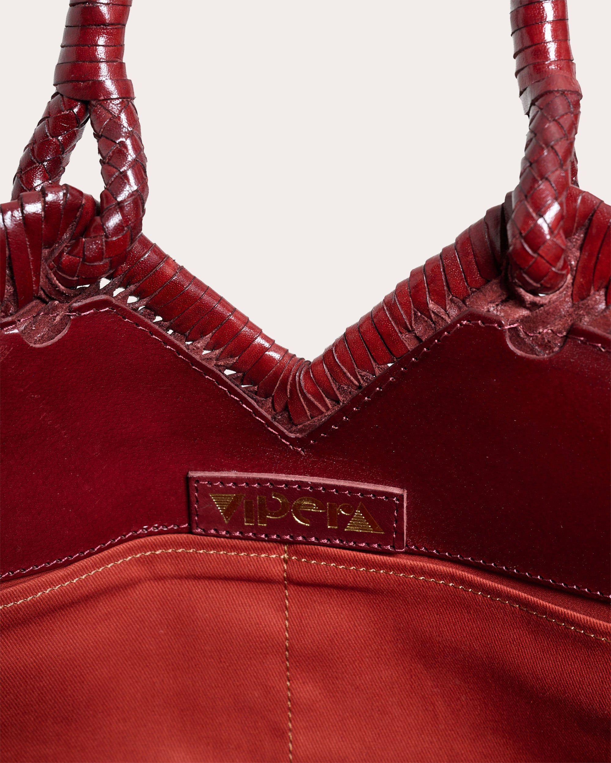 Crudelia Woven Leather Shoulder Bag