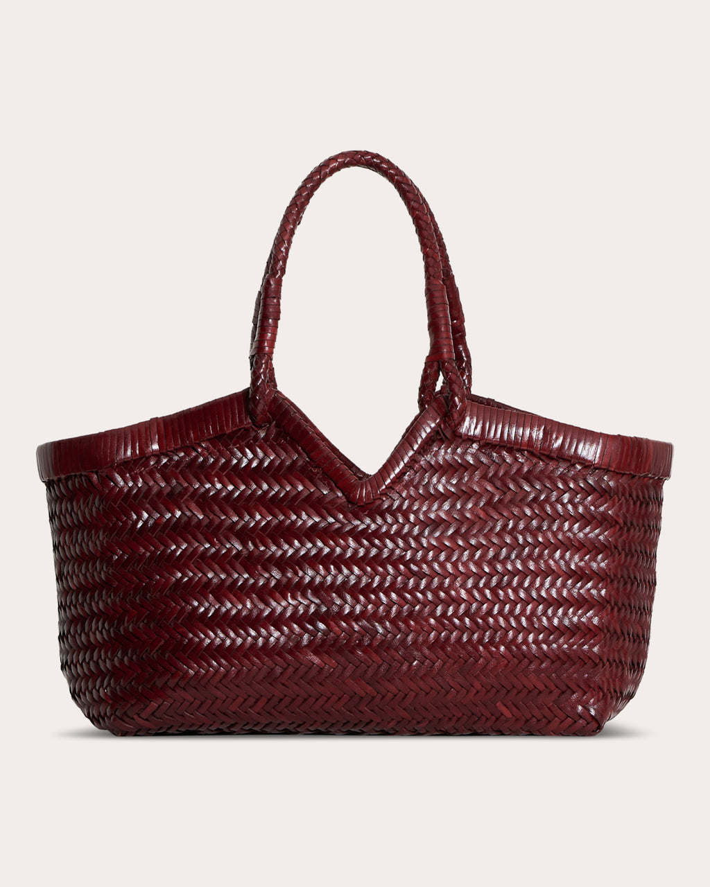 Crudelia Woven Leather Shoulder Bag