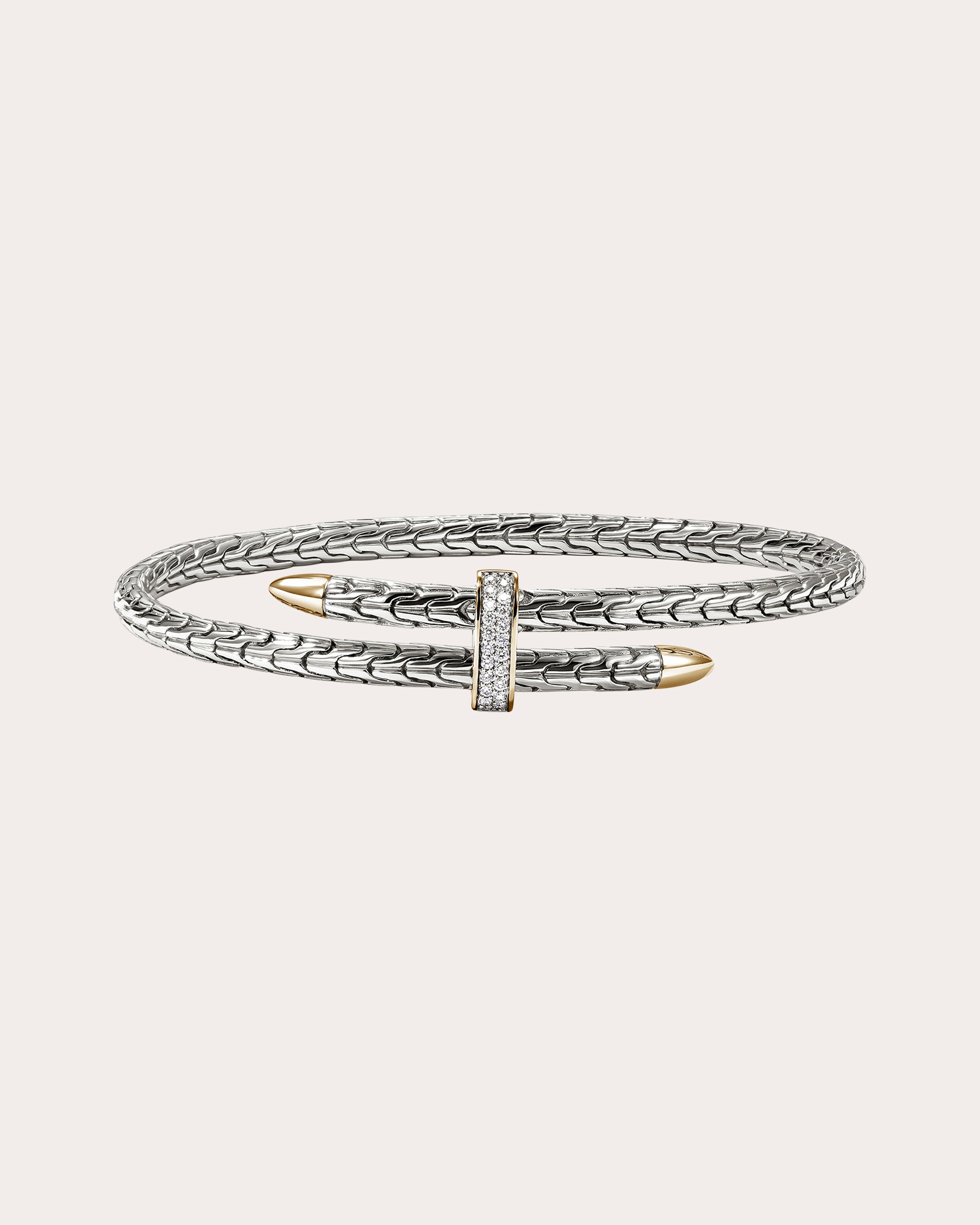 Diamond Two-Tone Spear Flex Cuff