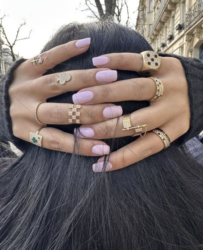 Mini Hasard 18K Gold Enamel and Lab-Grown Diamond Ring