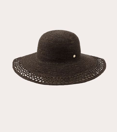 Zuri Crocheted Raffia Sun Hat