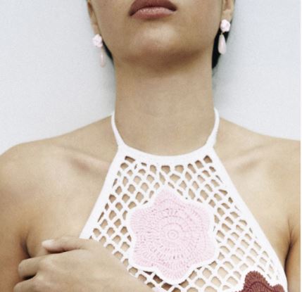 Pearl & Pink Quartz 'The Depths of Time' Drop Earrings