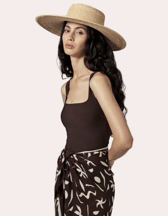Nathalia Braided Raffia Sun Hat