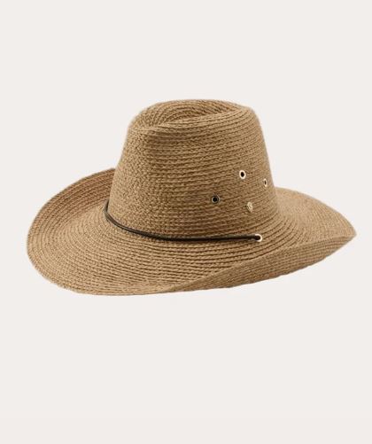 Madison Raffia Cowboy Fedora