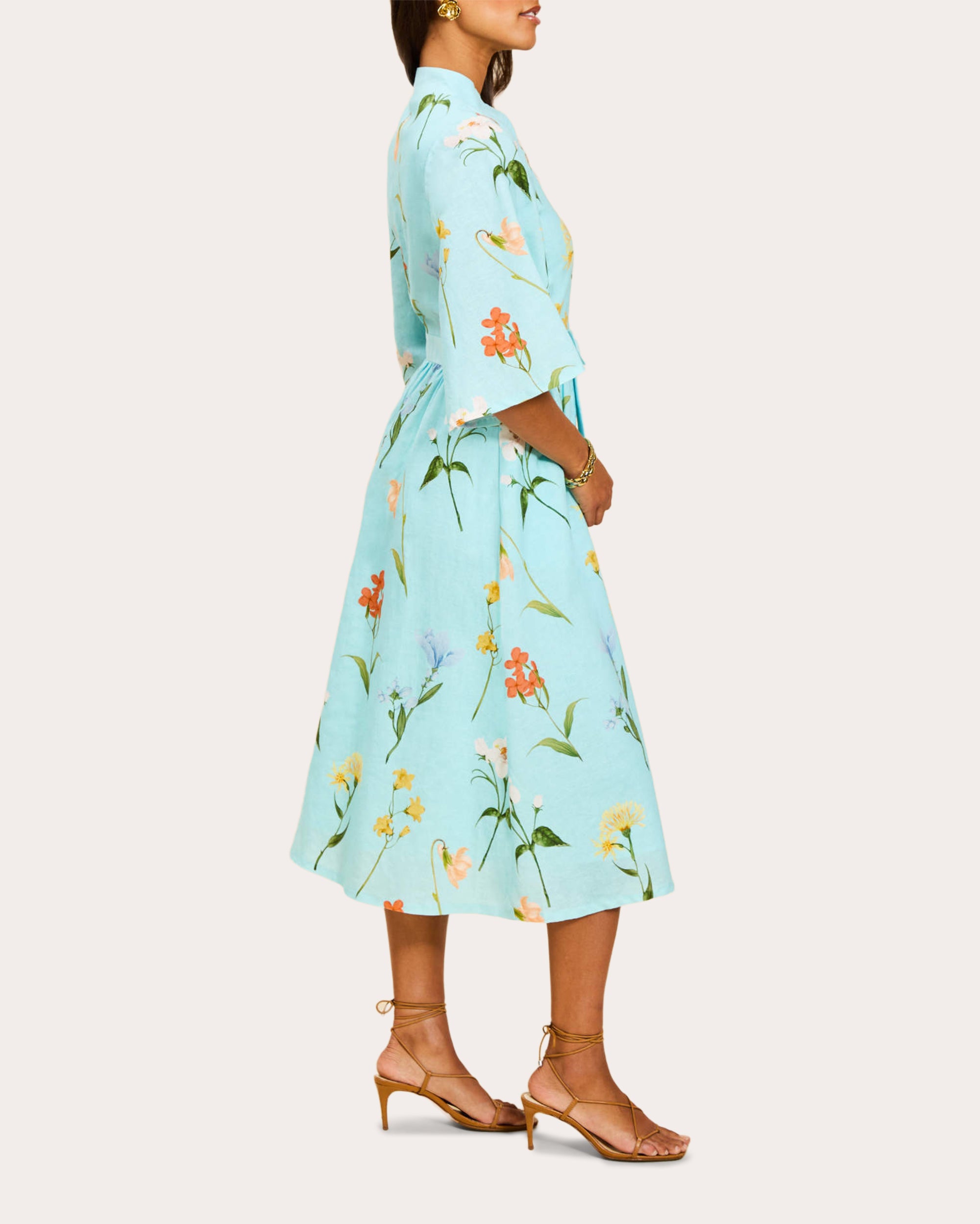 carmen linen dress CARMEN LINEN DRESS