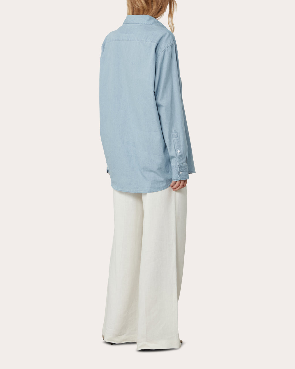 The Oversized Chambray Shirt