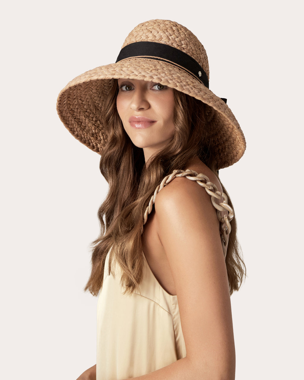 Classic 5 Ribbon-Trimmed Sun Hat