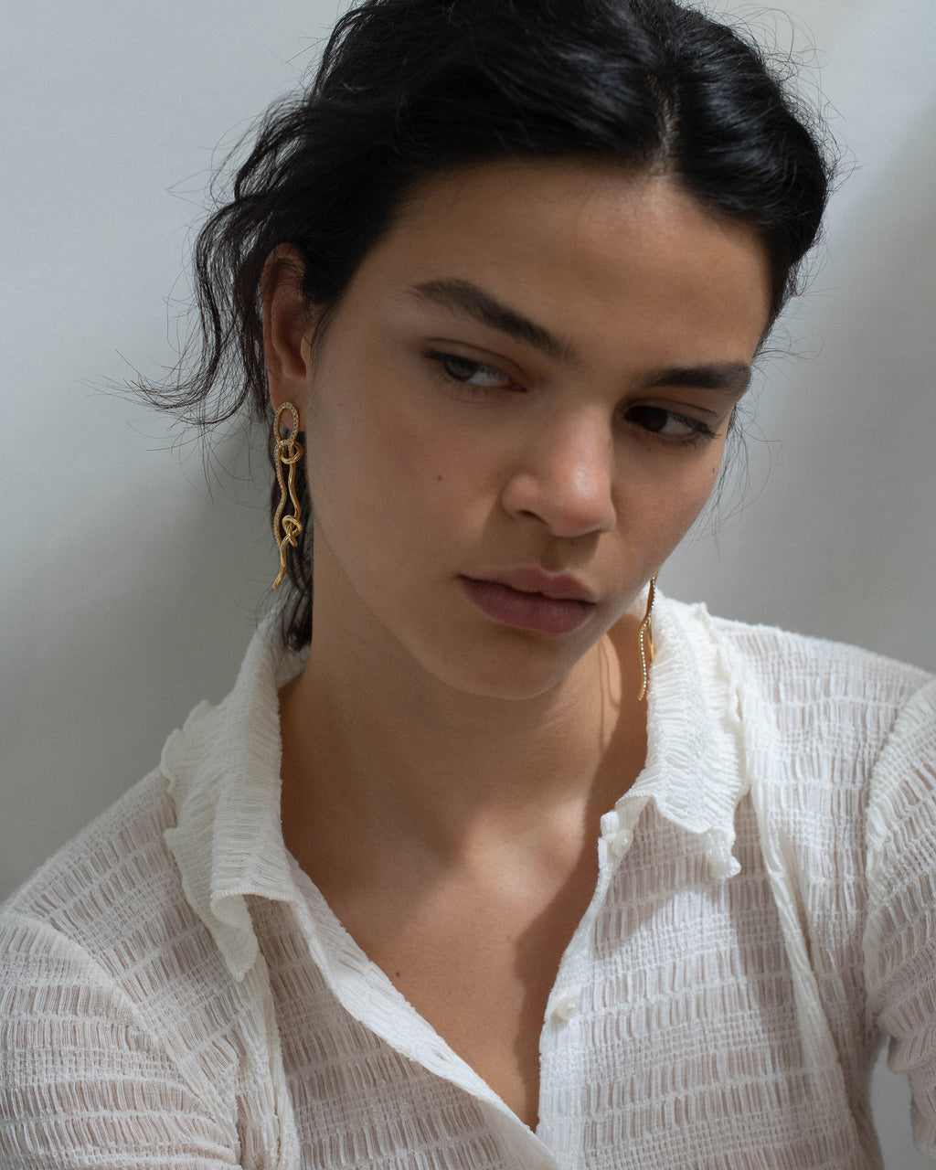 Topaz 'Not Even The Mathematician' Drop Earrings