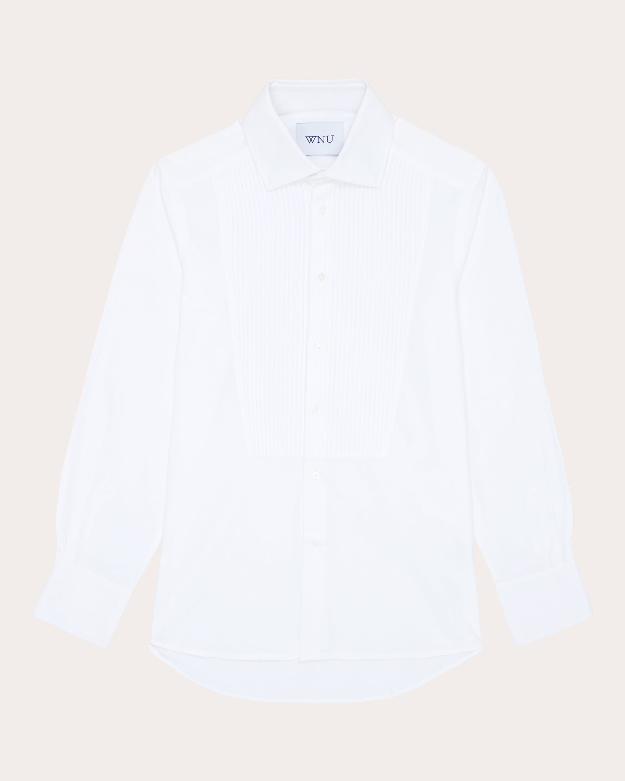 The Dress Cotton Poplin Pintucked Shirt