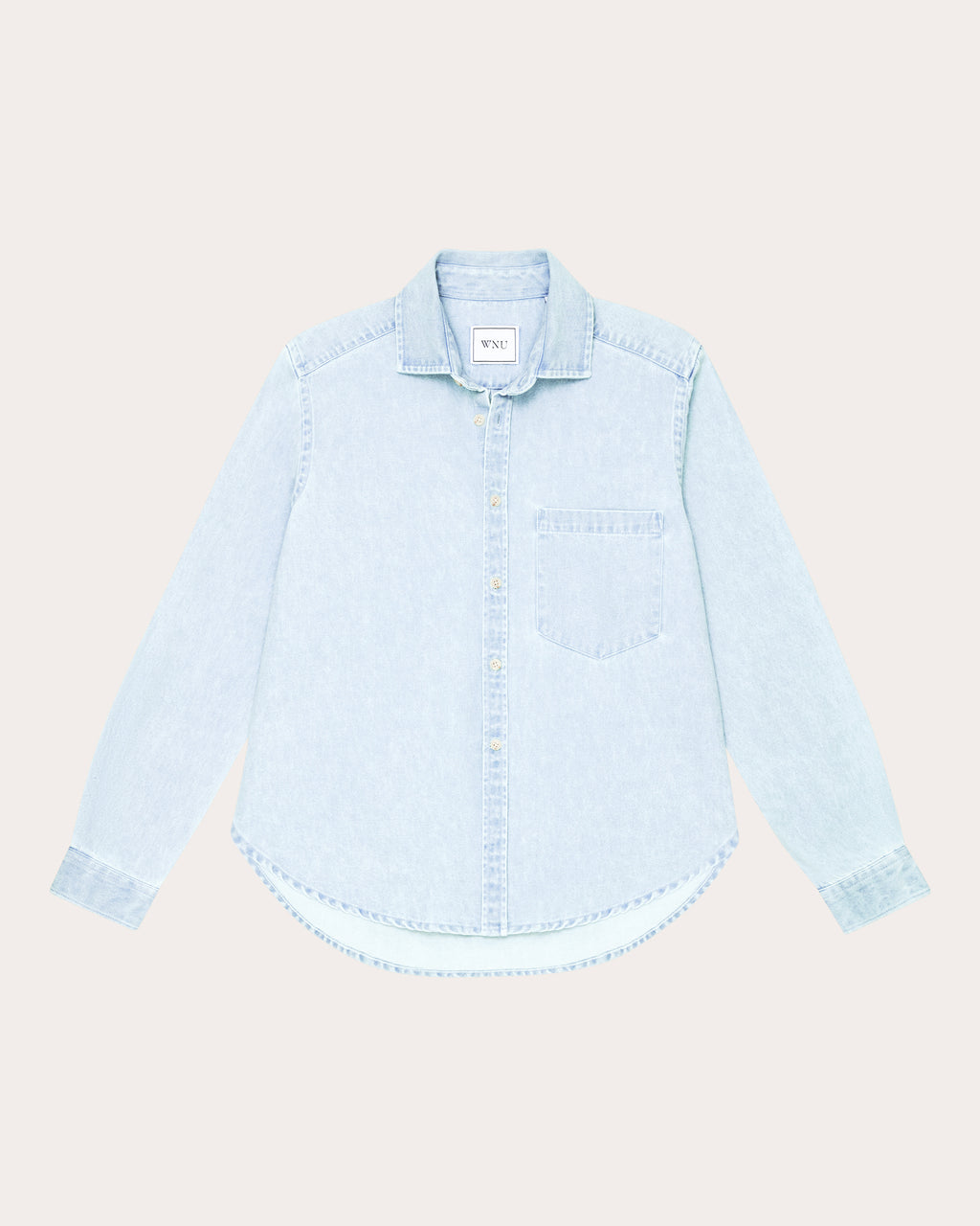 The Classic Denim Button-Up