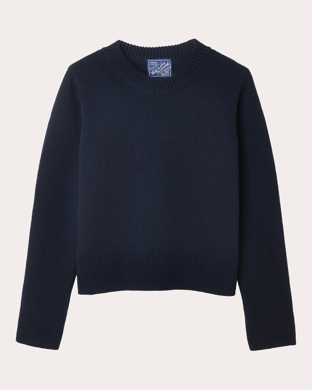 Devon Knit Wool Crewneck Sweater