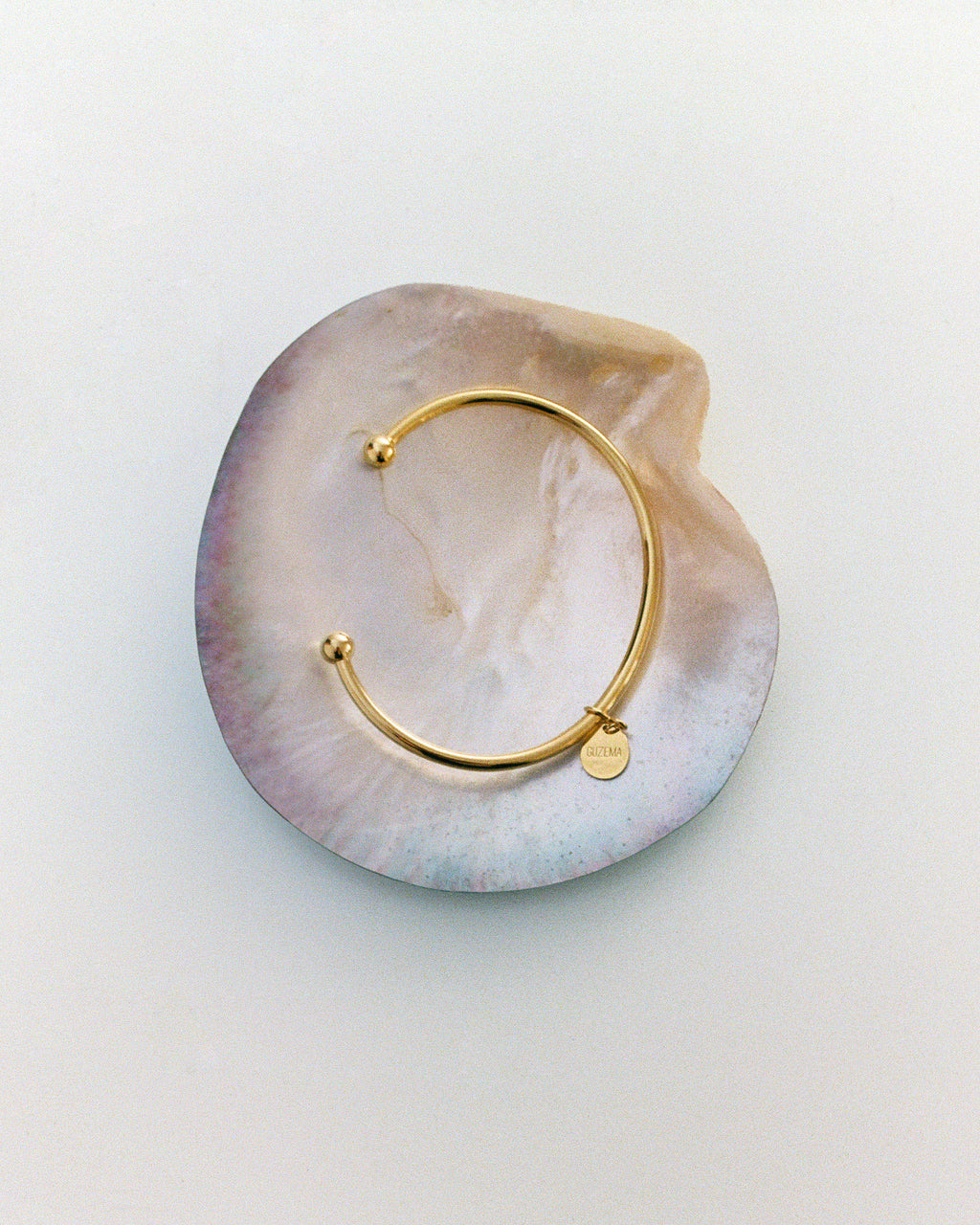 18k Gold Arc Cuff Bracelet