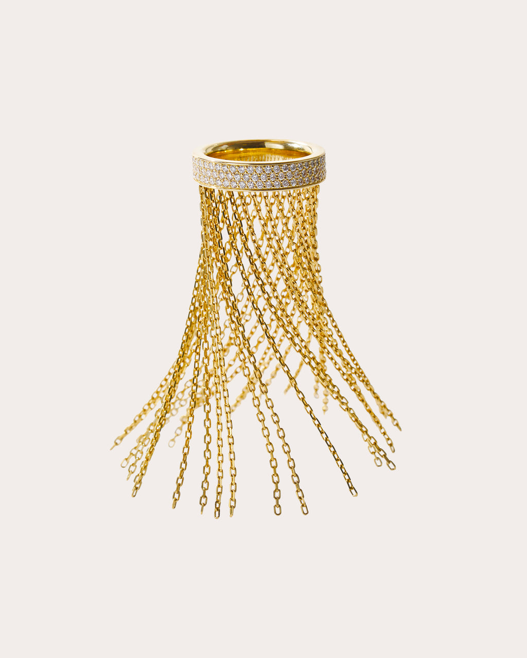 Diamond Chainfall Ring
