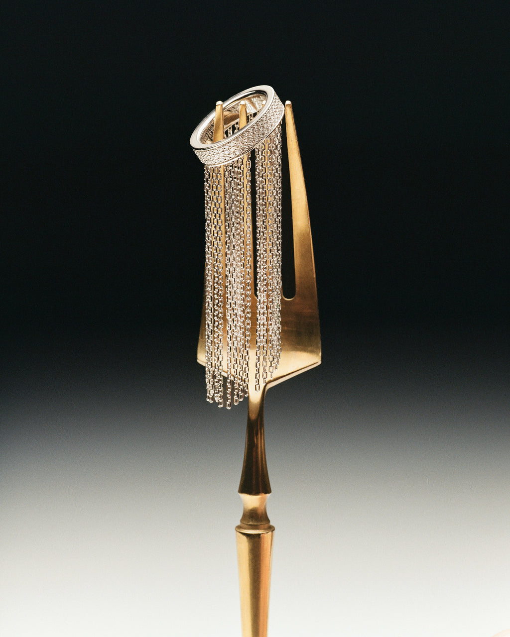 Diamond Chainfall Ring
