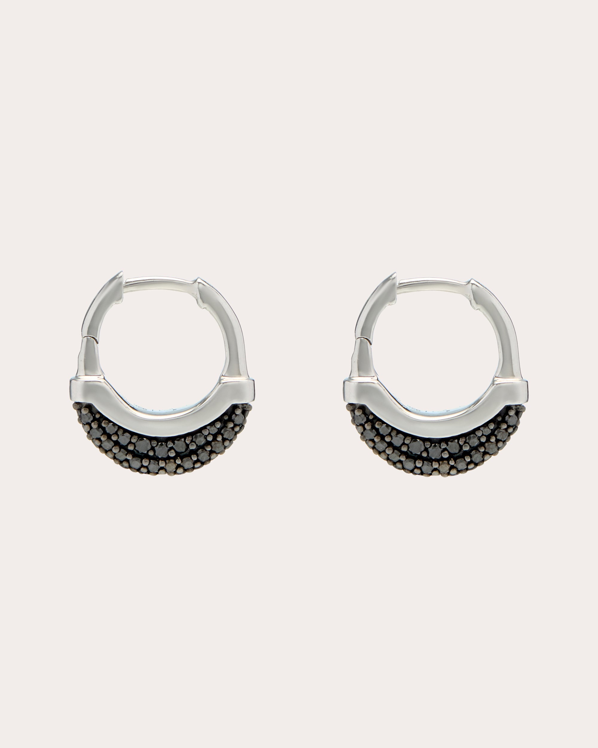 Diamond Luna XS Hoop Earrings