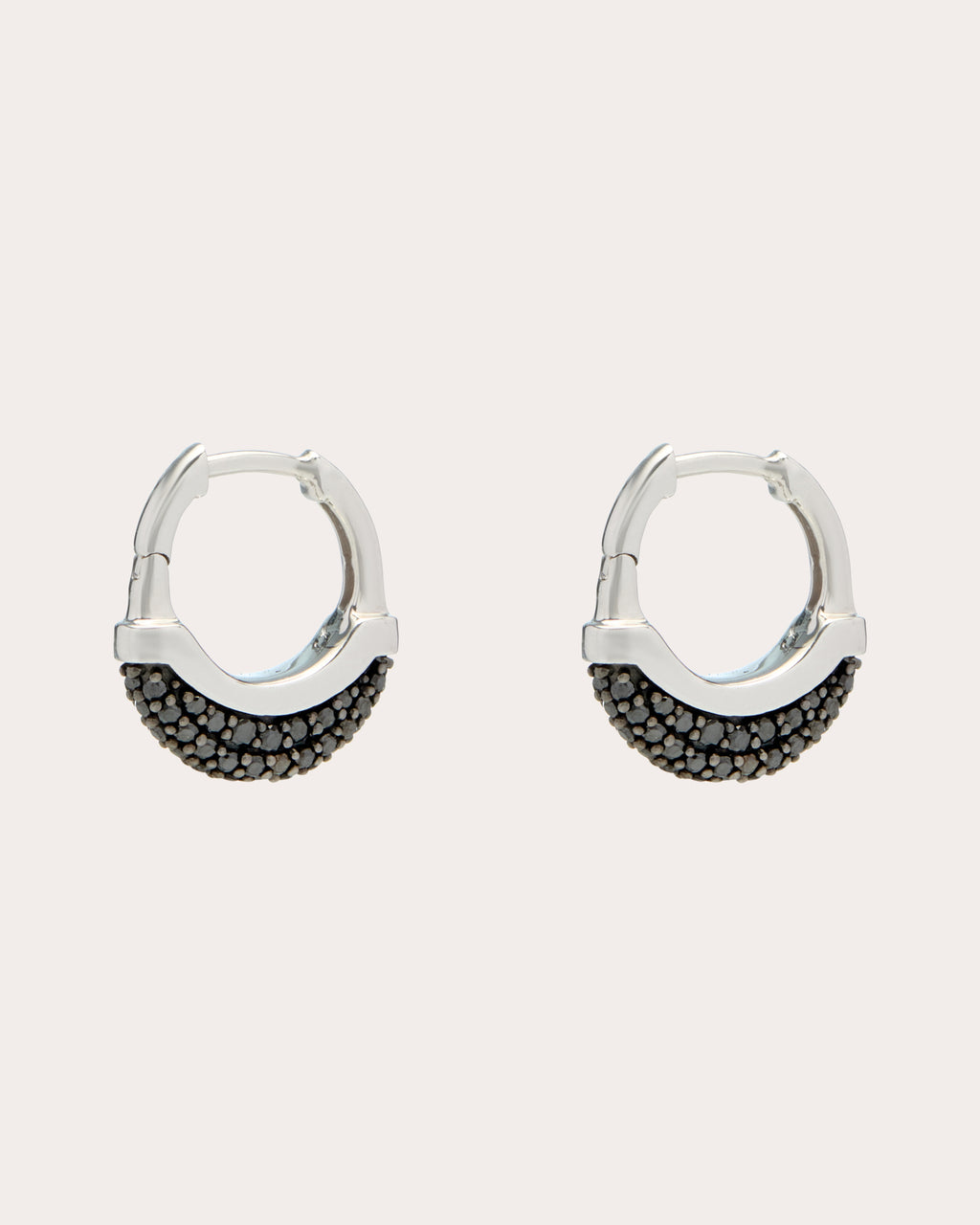 Diamond Luna XS Hoop Earrings