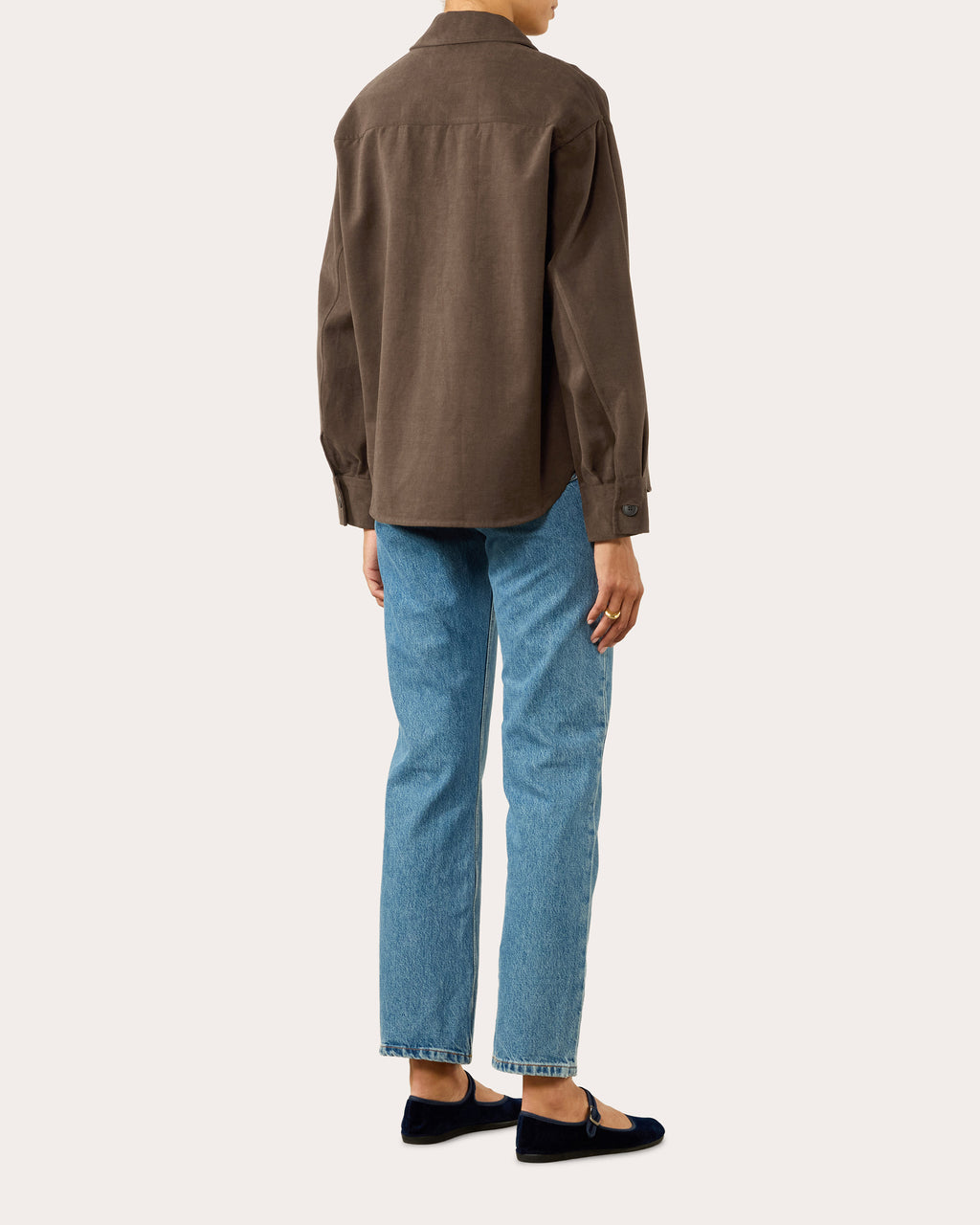 Stow Brushed Twill Overshirt