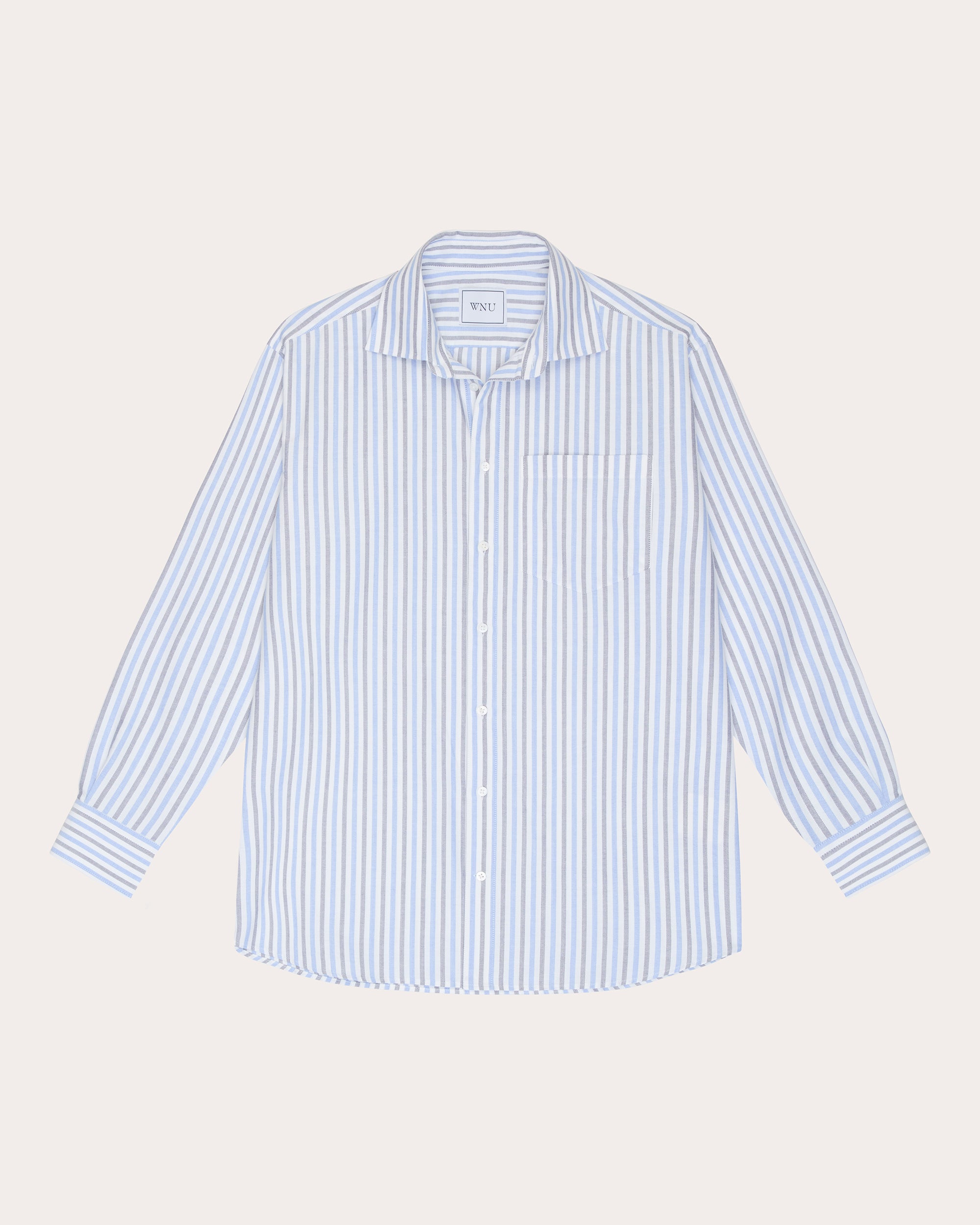 The Oversized Oxford Stripe Shirt