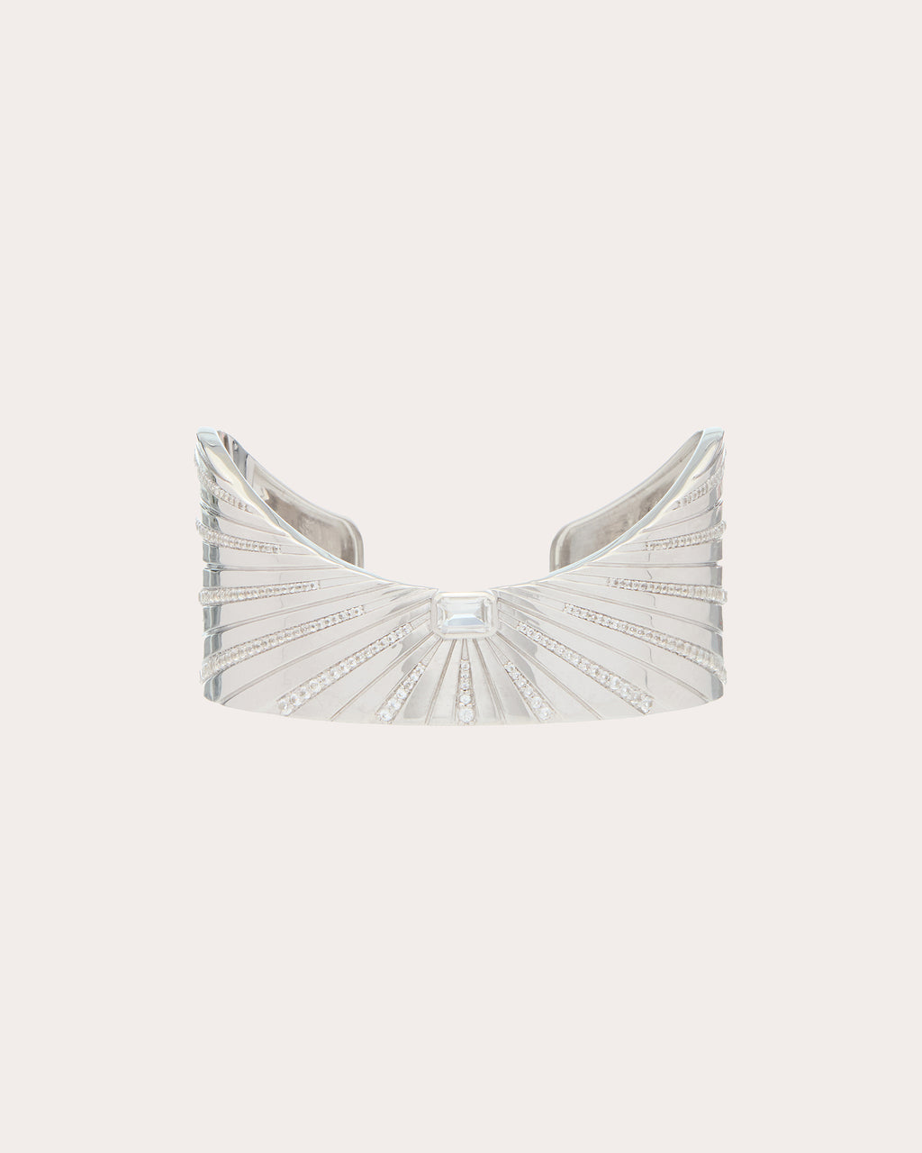 White Topaz Ray of Light Majestic Cuff
