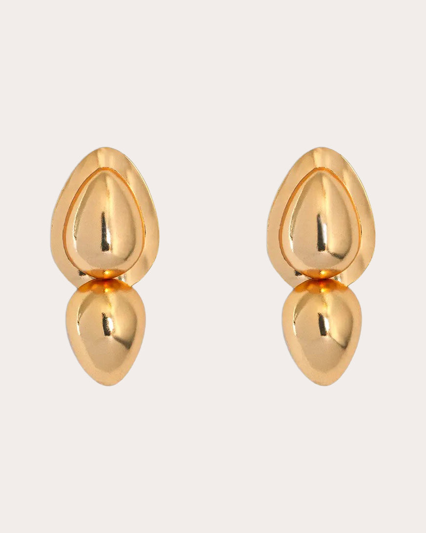 Cosmic Egg Large Drop Earrings
