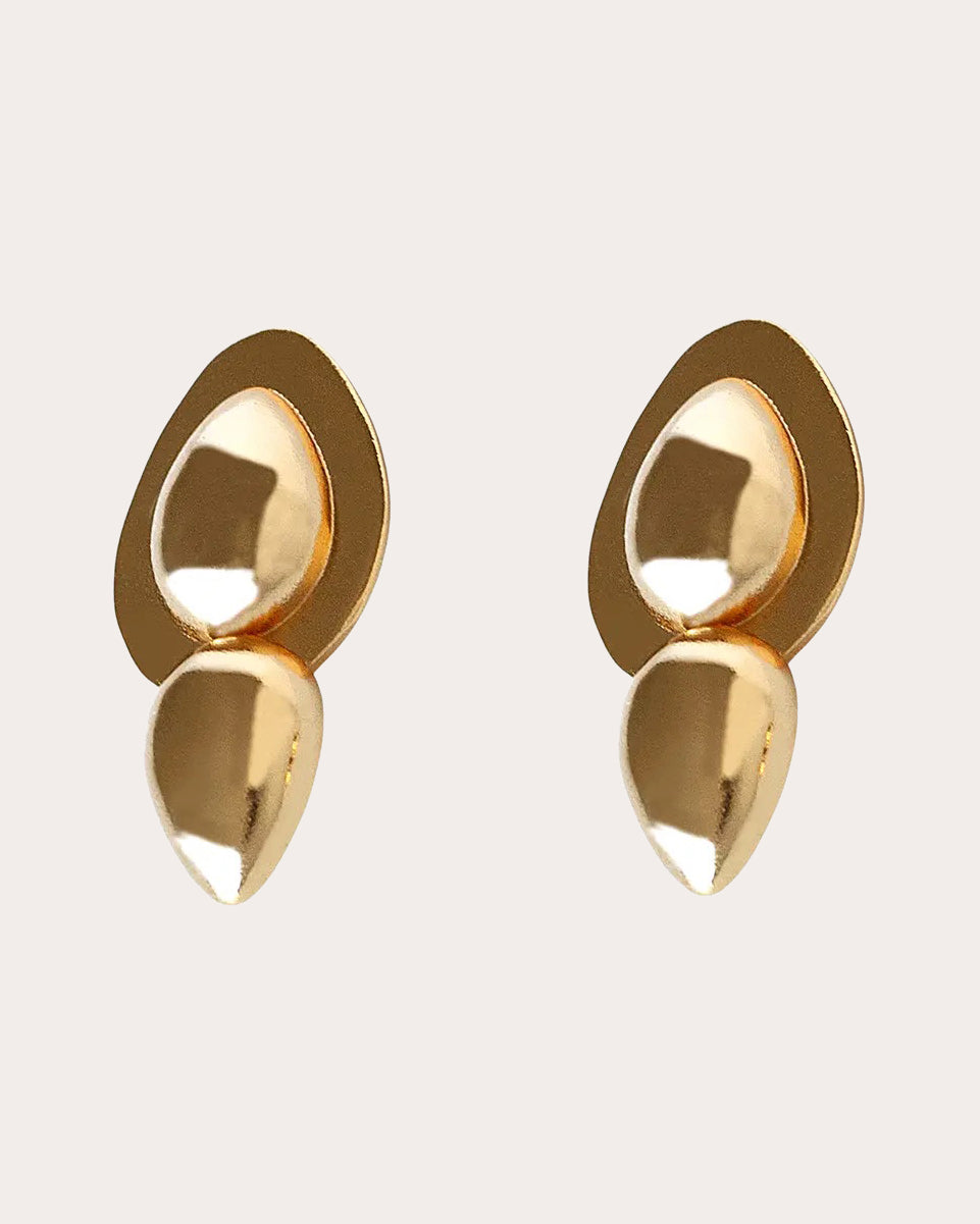 Cosmic Egg Large Drop Earrings