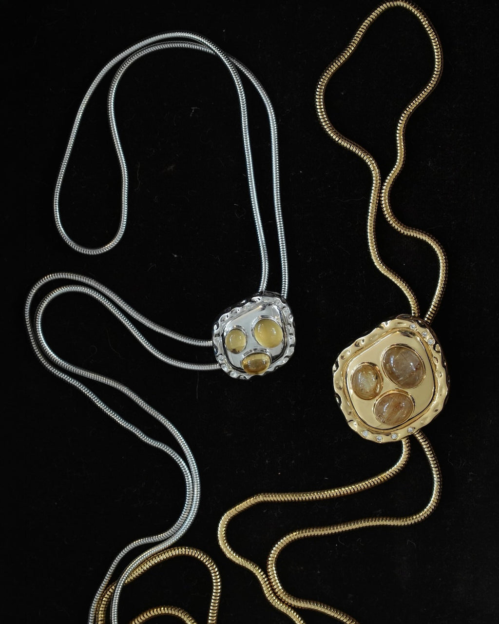 Citrine Jo Bolo Necklace
