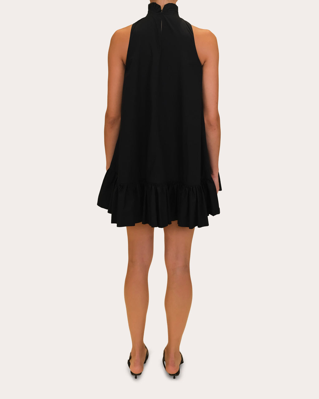 Alcott Poplin Trapeze Mini Dress