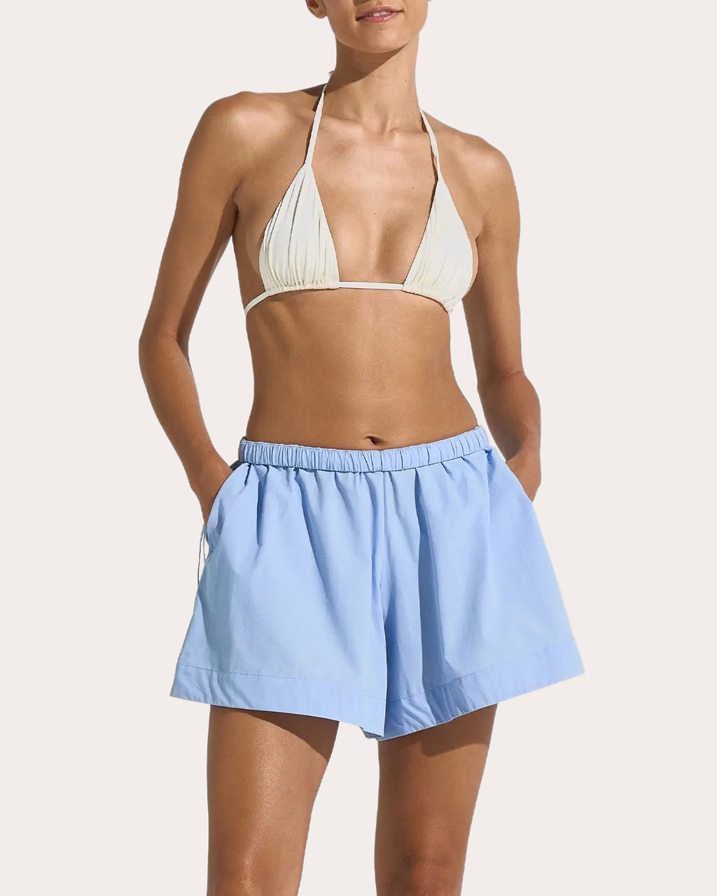 Drift Cotton Poplin Pull-On Shorts