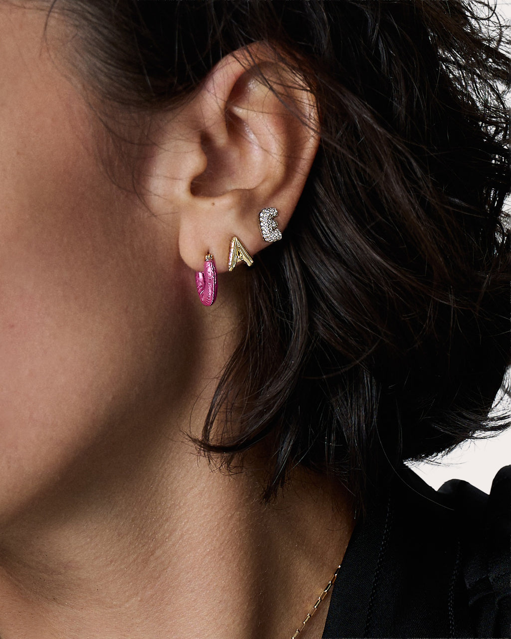 Bubblicious Balloon Huggie Earrings