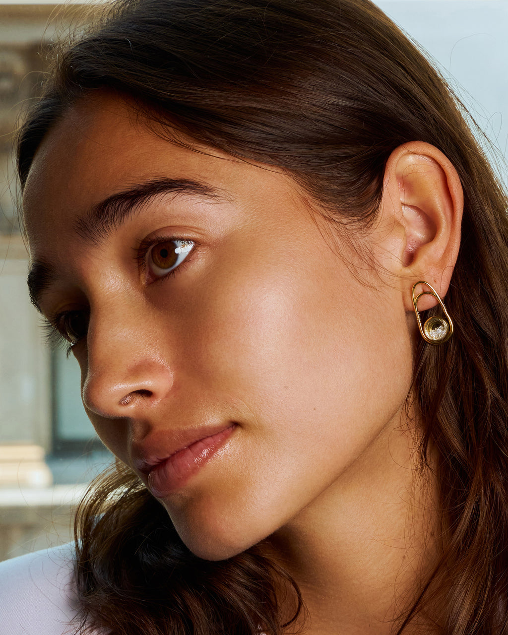 Diamond Guizo Drop Earrings