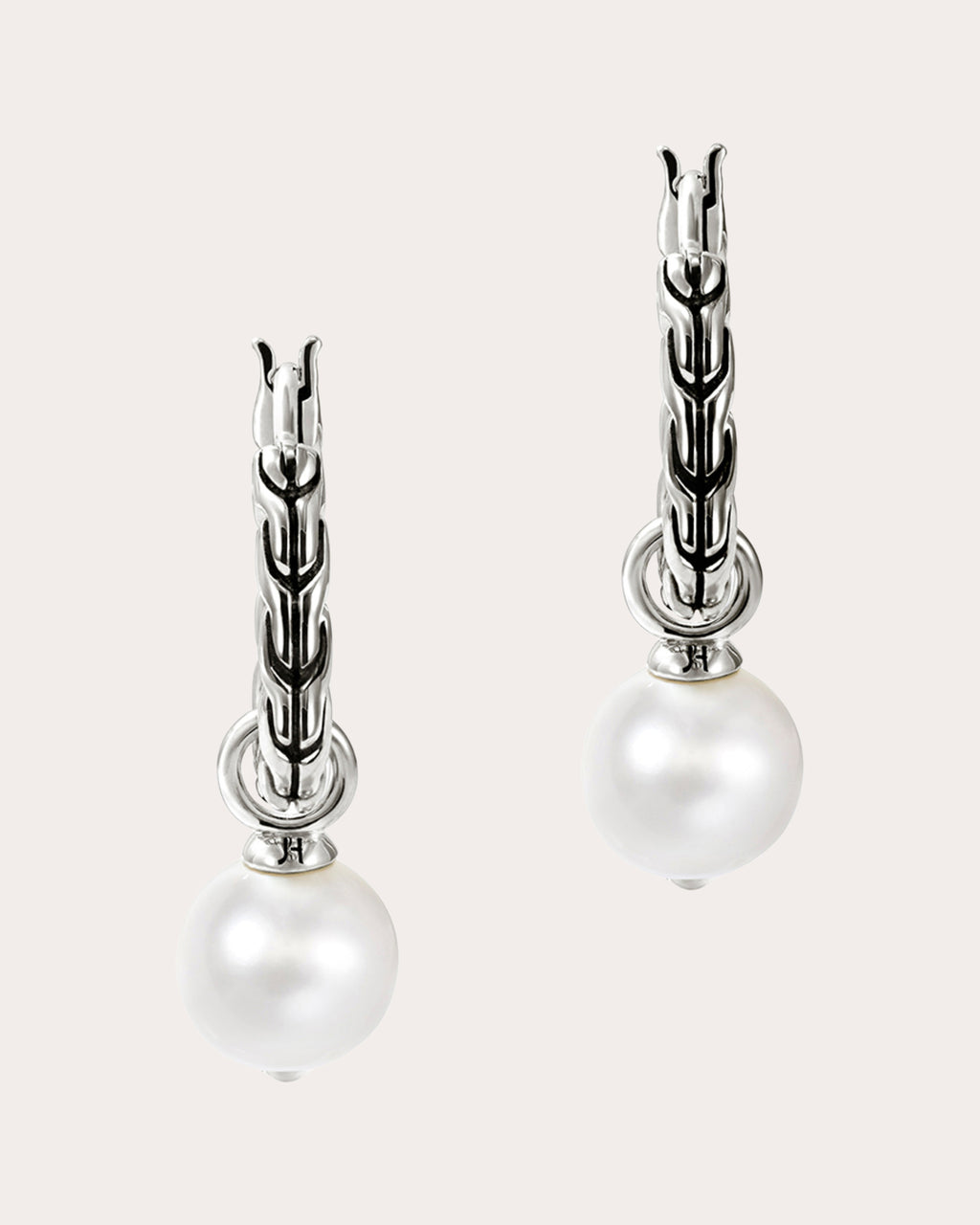 Cultured Pearl JH Essential Hoop Earrings