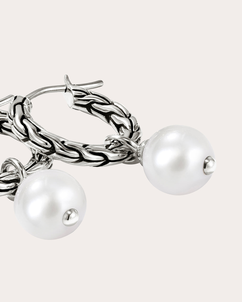 Cultured Pearl JH Essential Hoop Earrings
