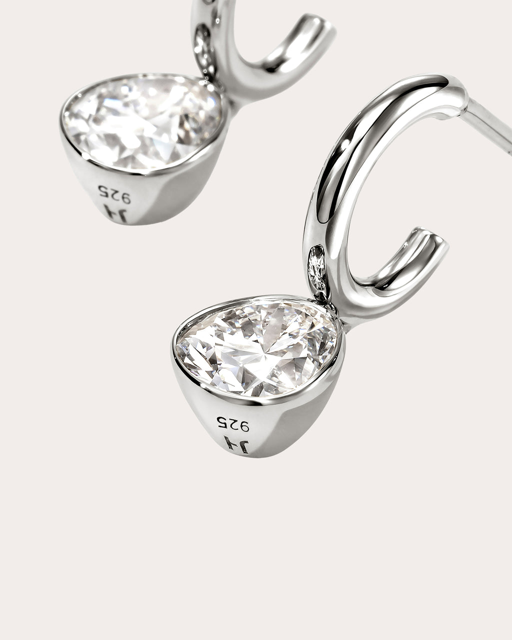 Diamond JH Lovestruck™ Hoop Earrings