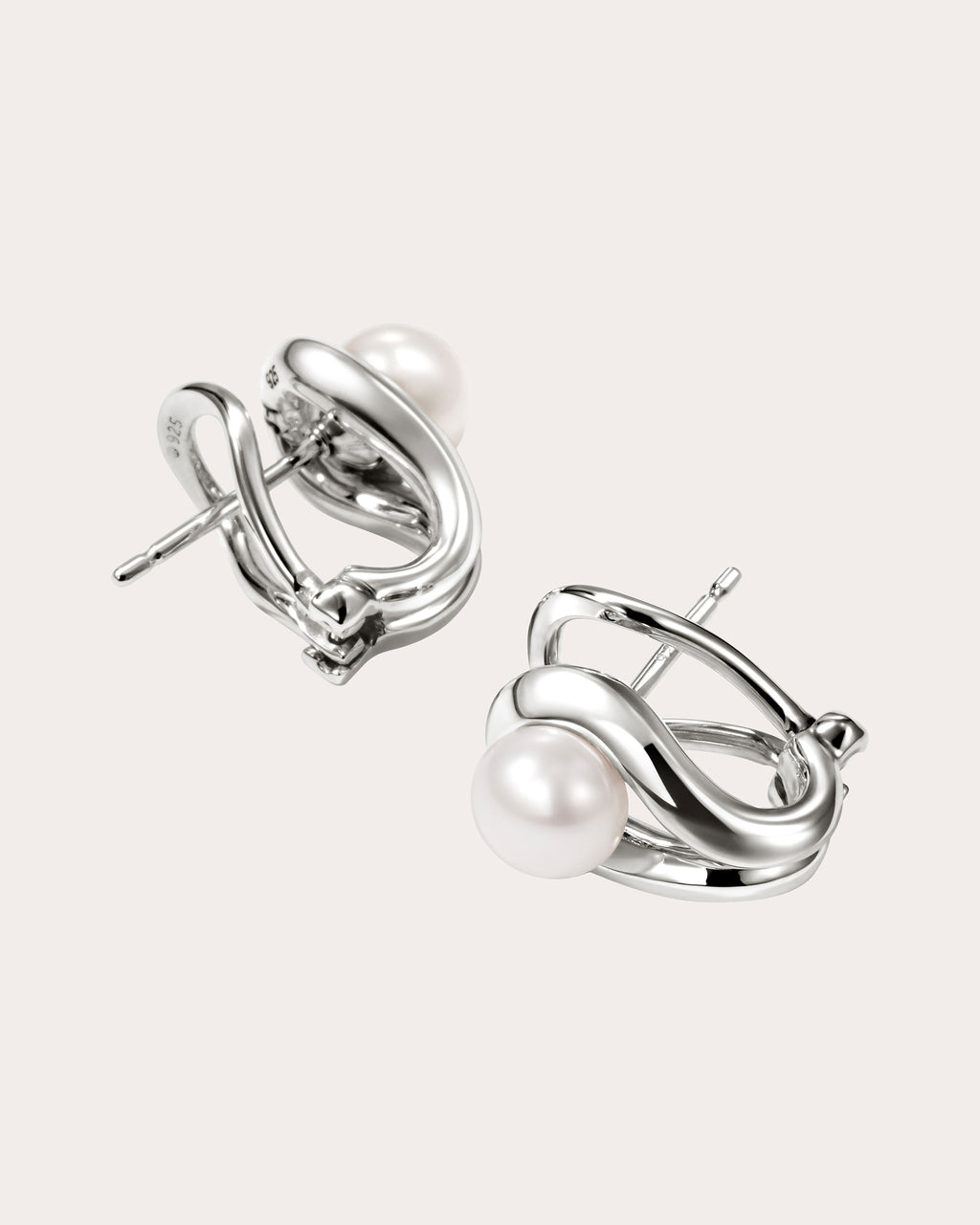 Cultured Pearl Surf Earrings
