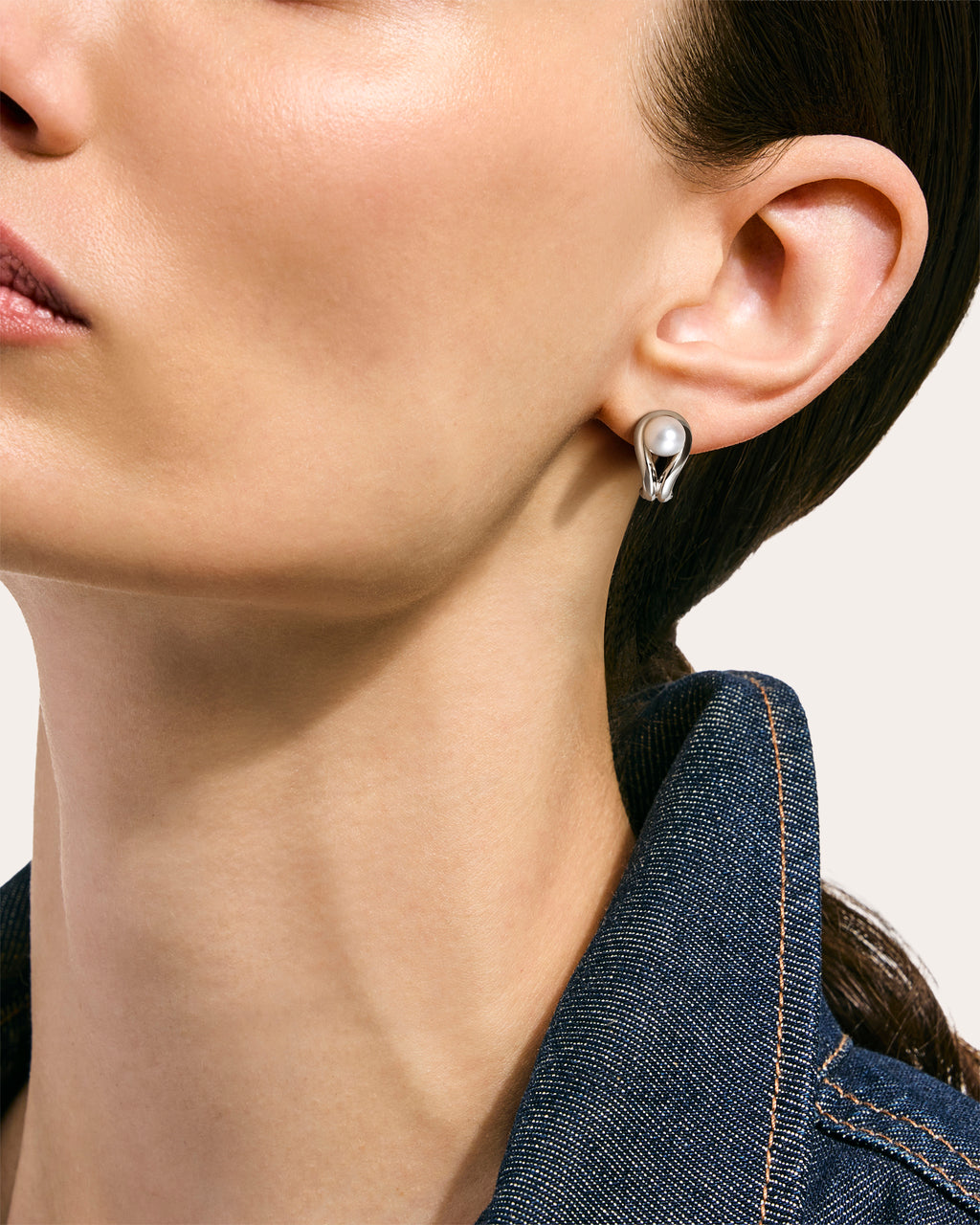 Cultured Pearl Surf Earrings