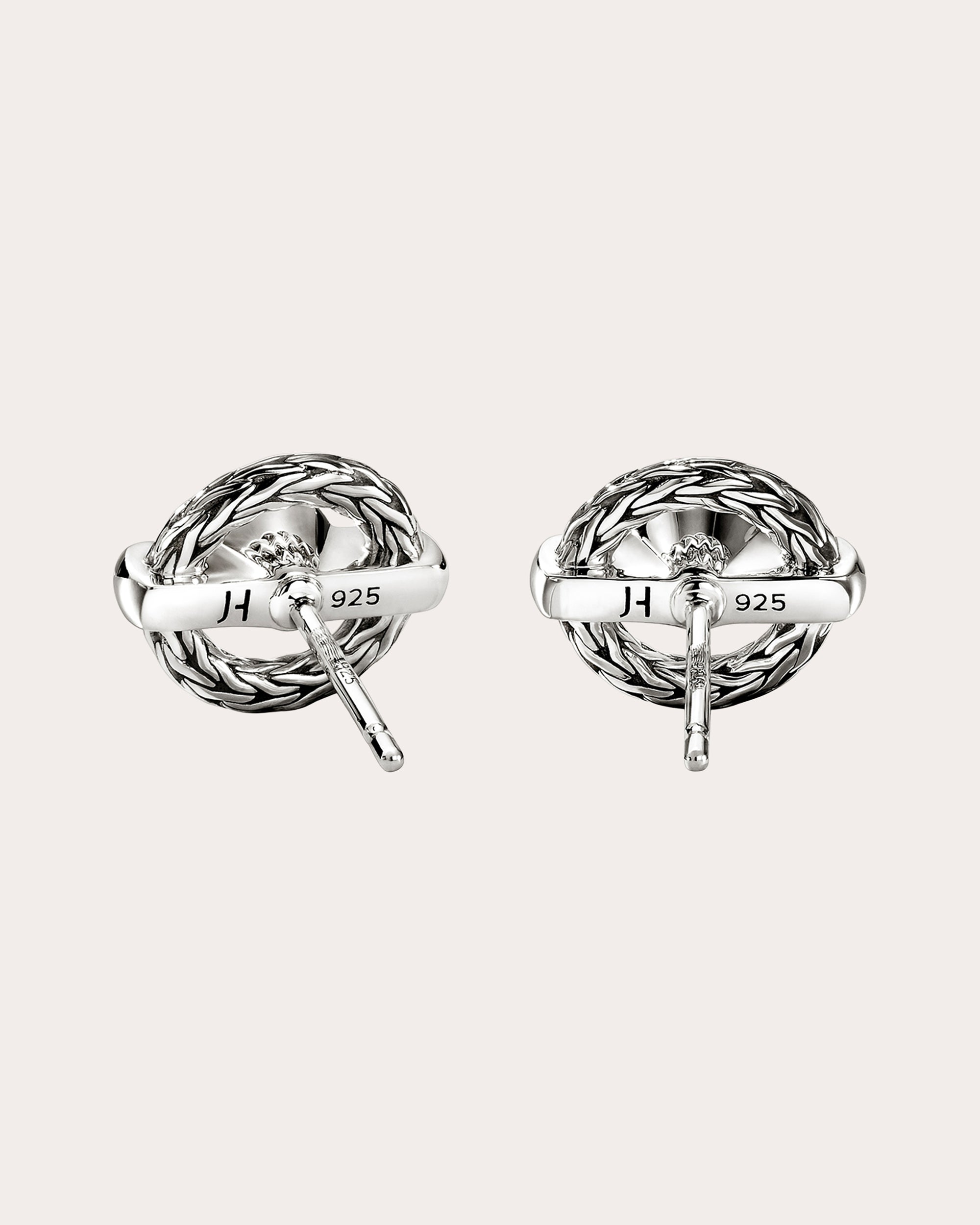 Swiss Blue Topaz Icon Stud Earrings