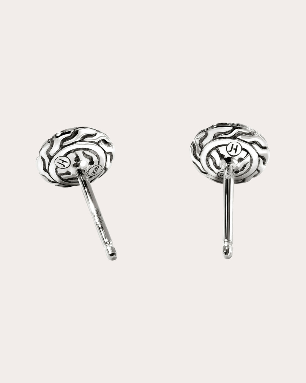 Black Sapphire JH Essential Pavé Stud Earrings