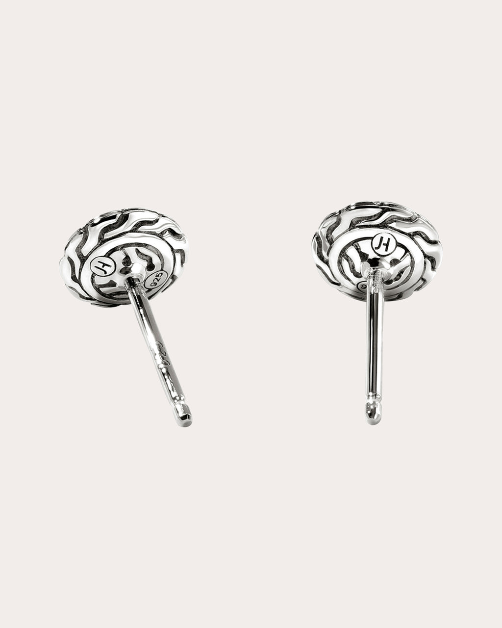 Blue Sapphire JH Essential Pavé Stud Earrings