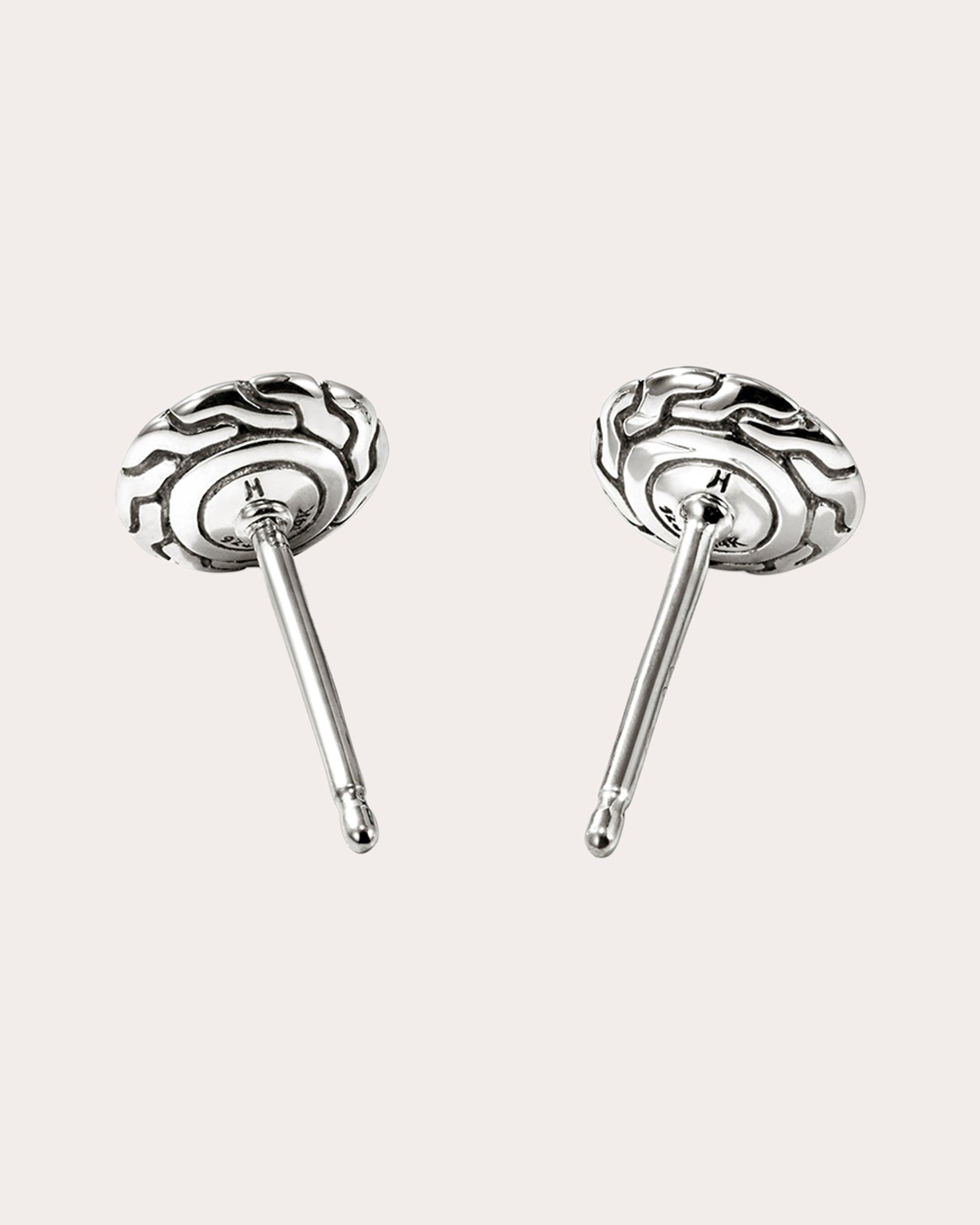 Two-Tone JH Essential Stud Earrings