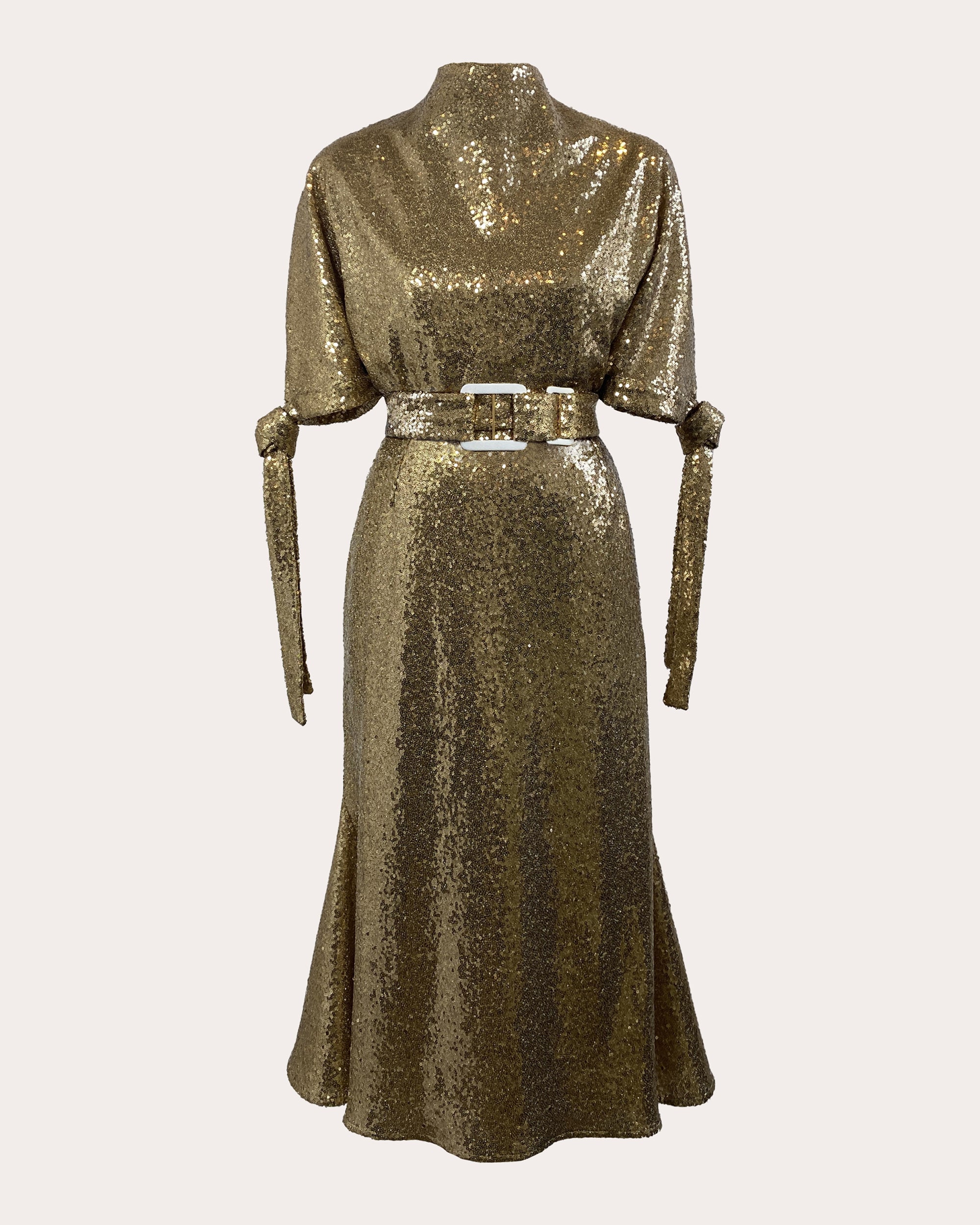 belted sequin midi dress Bronze Dorothy Perkins DP Luxe Multi Sequin Wrap Belted Midi Dress