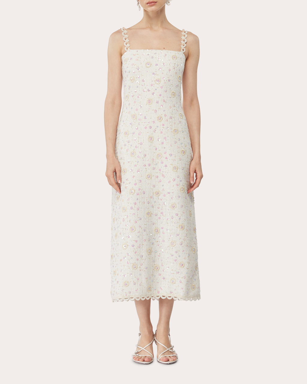 tweed maxi dress Summer | Modest Maxi Dresses it falls to a column shape that turns to reveal an open back ELISE MAXI DRESS S