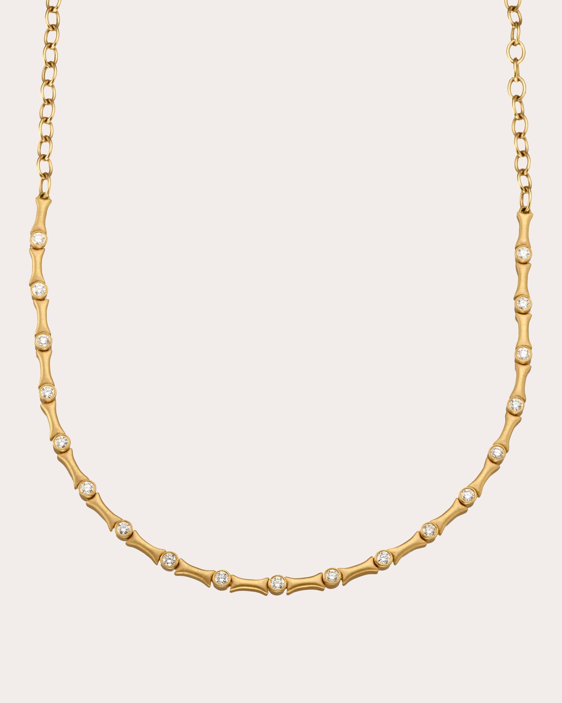 Diamond & 18k Gold Stability Necklace