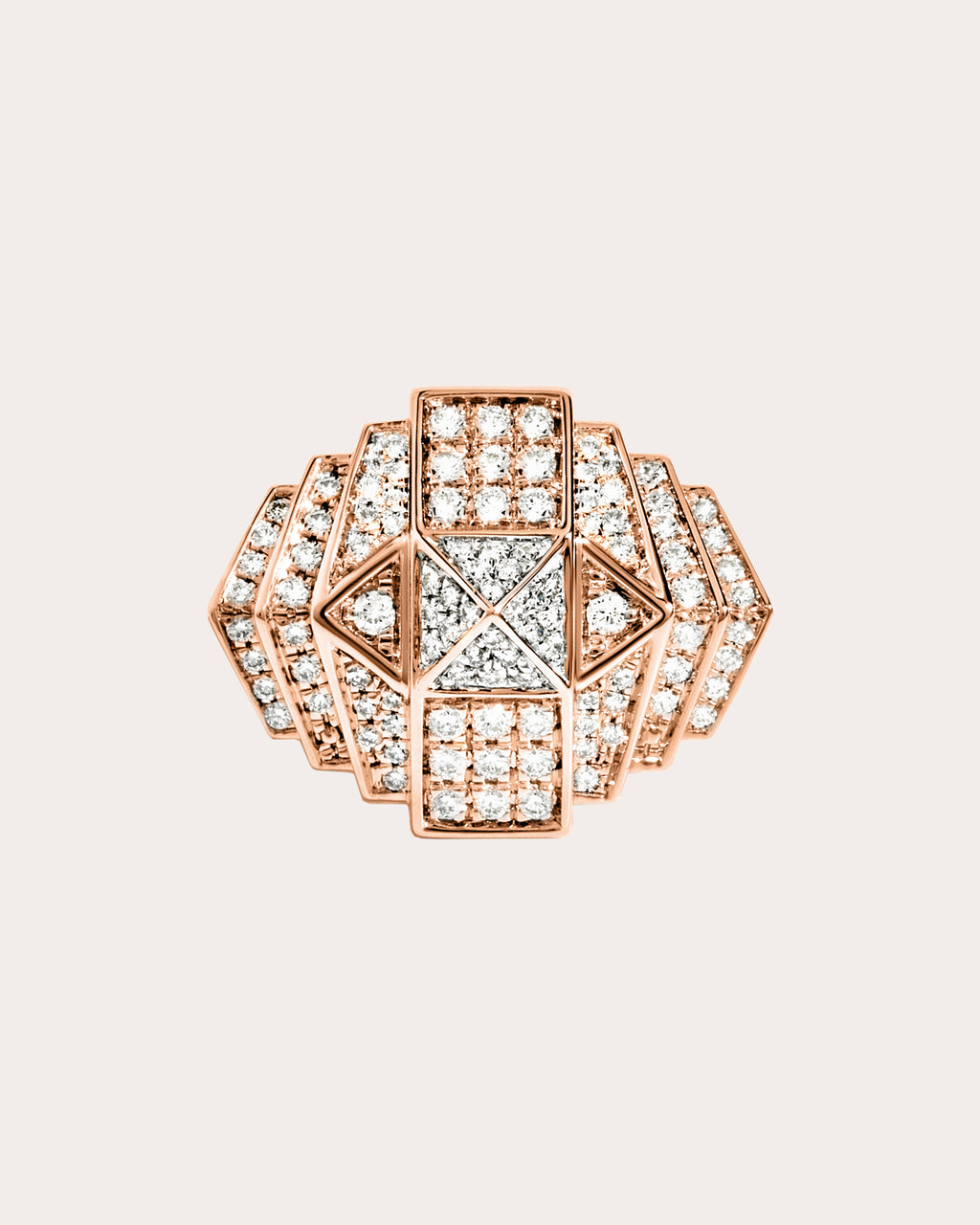 Mini Rockaway 18K Gold Diamond Ring