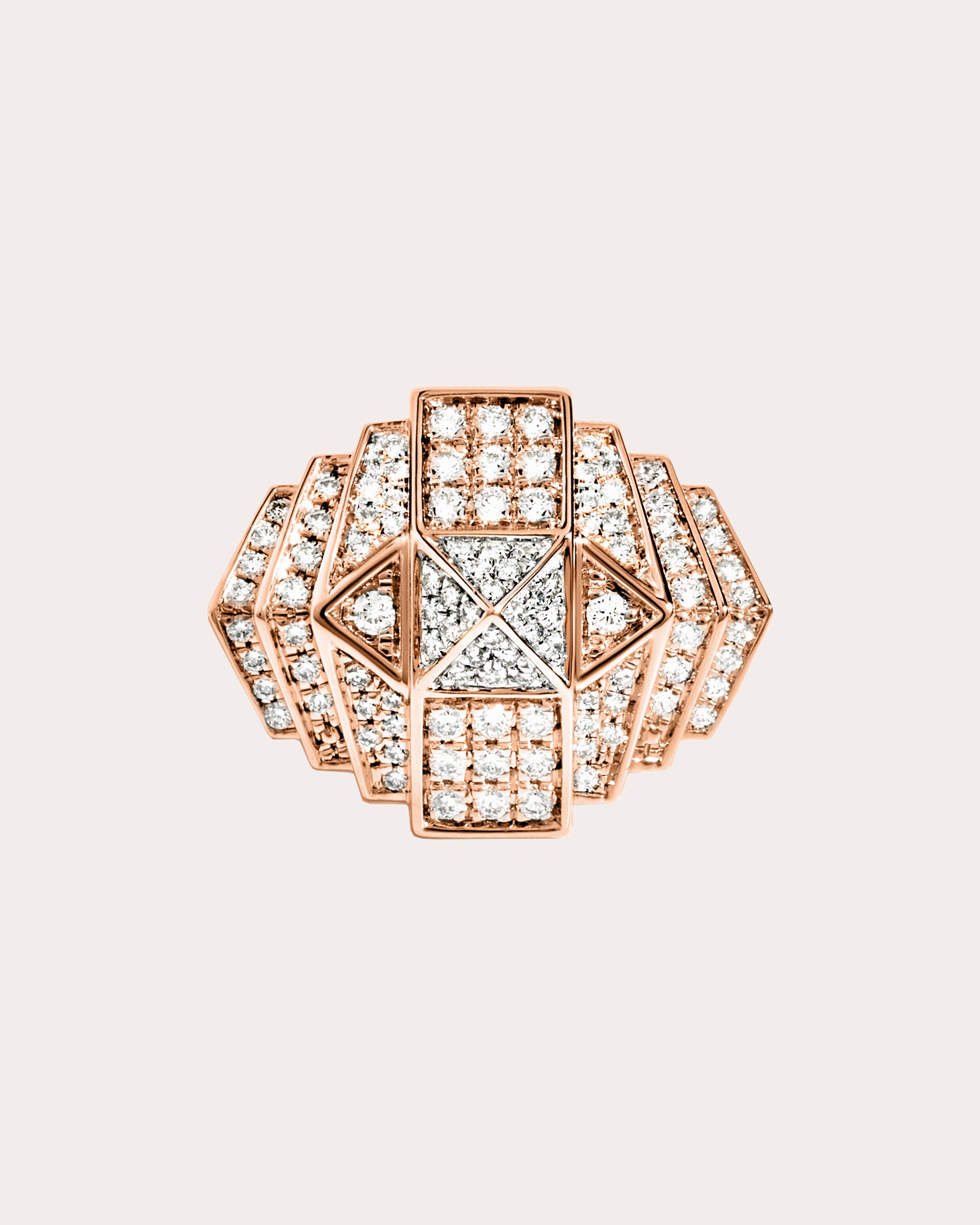 Mini Rockaway 18K Gold Diamond Ring