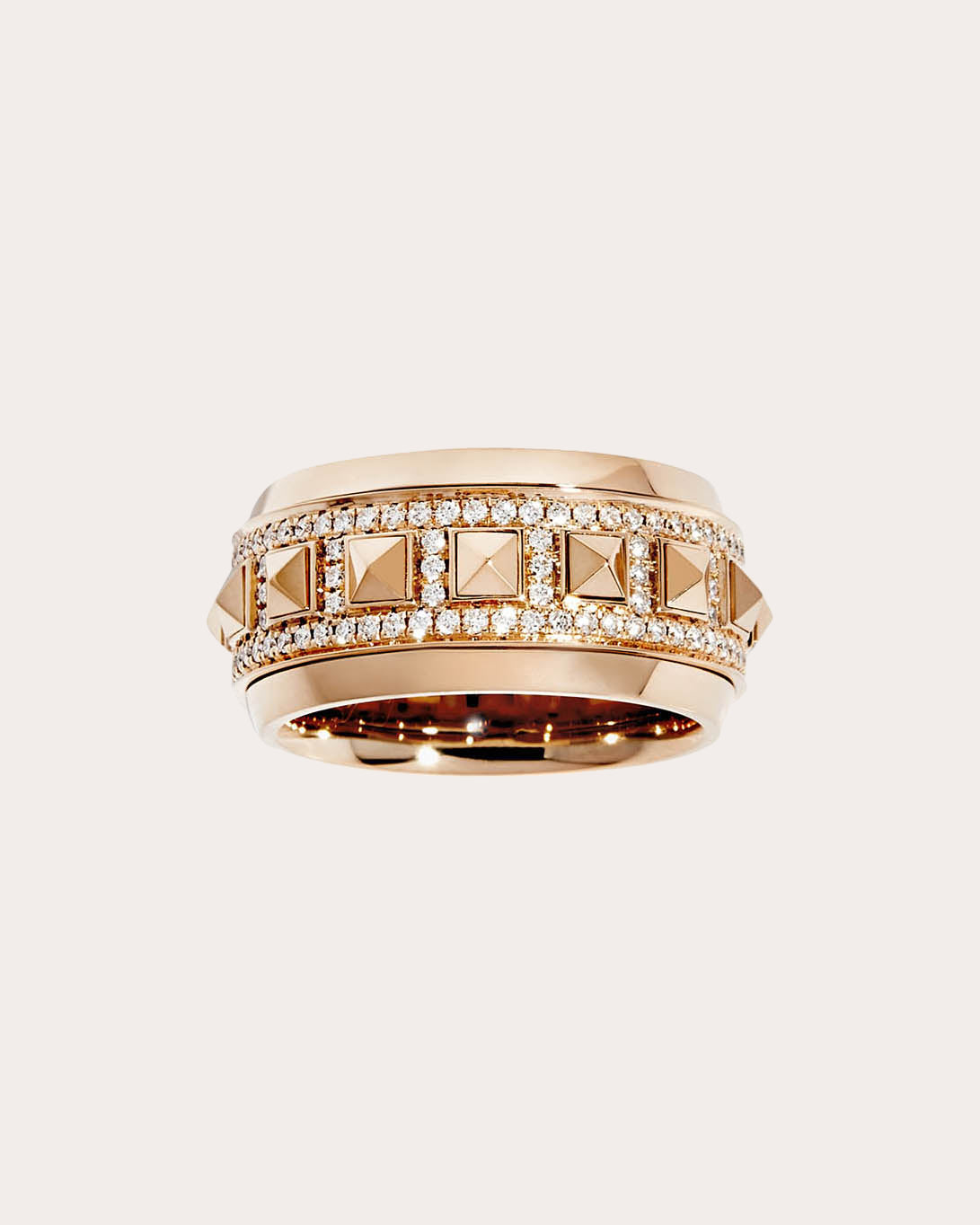Rockaway 18K Gold Diamond Spinner Ring