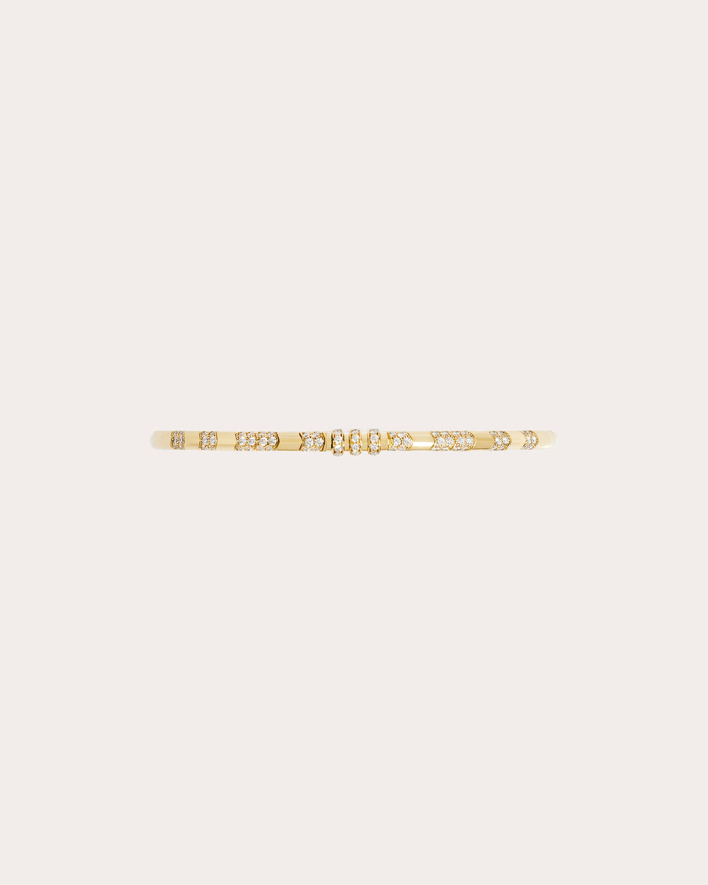 Diamond & 18k Gold Reptile Bangle