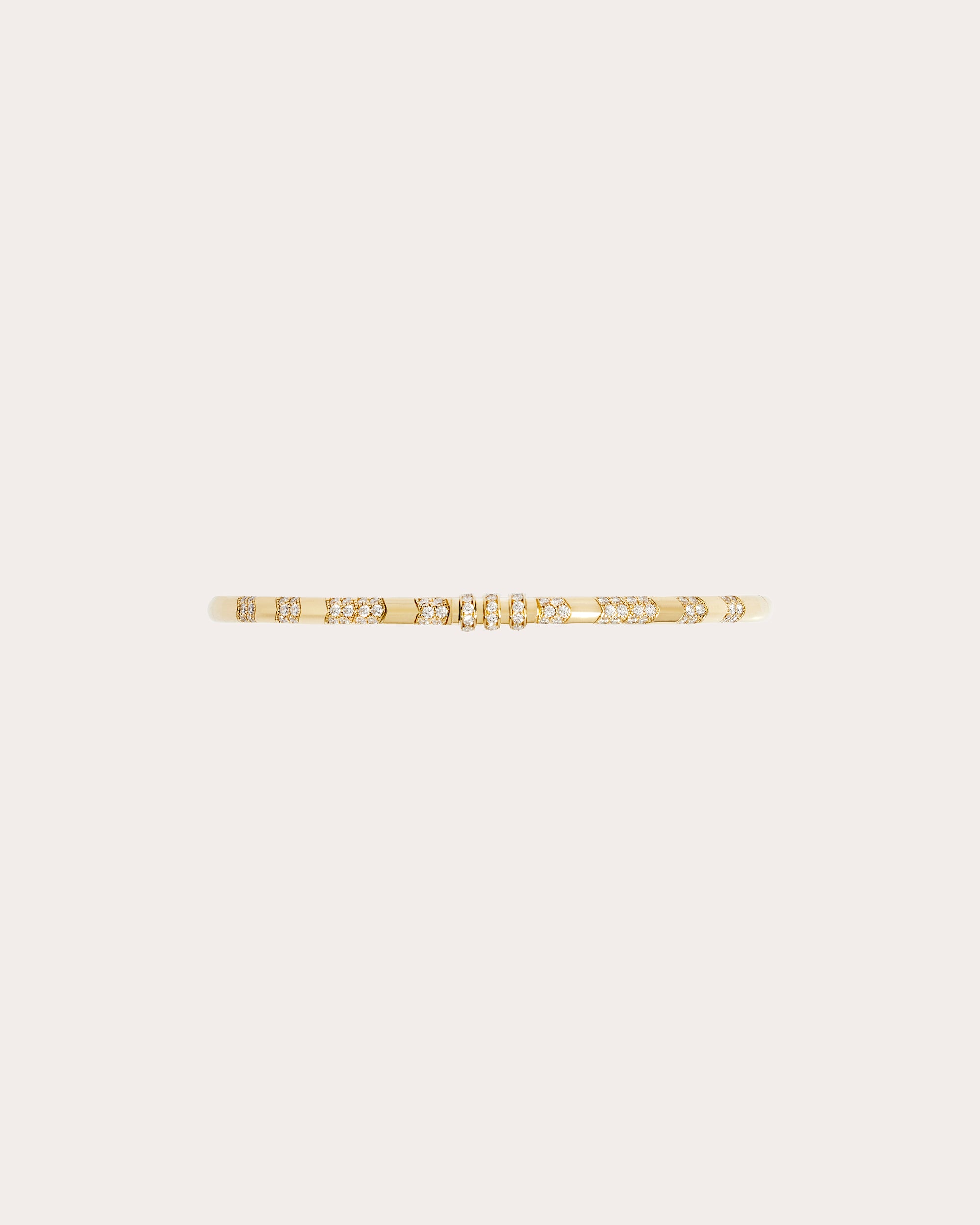 Diamond & 18k Gold Reptile Bangle