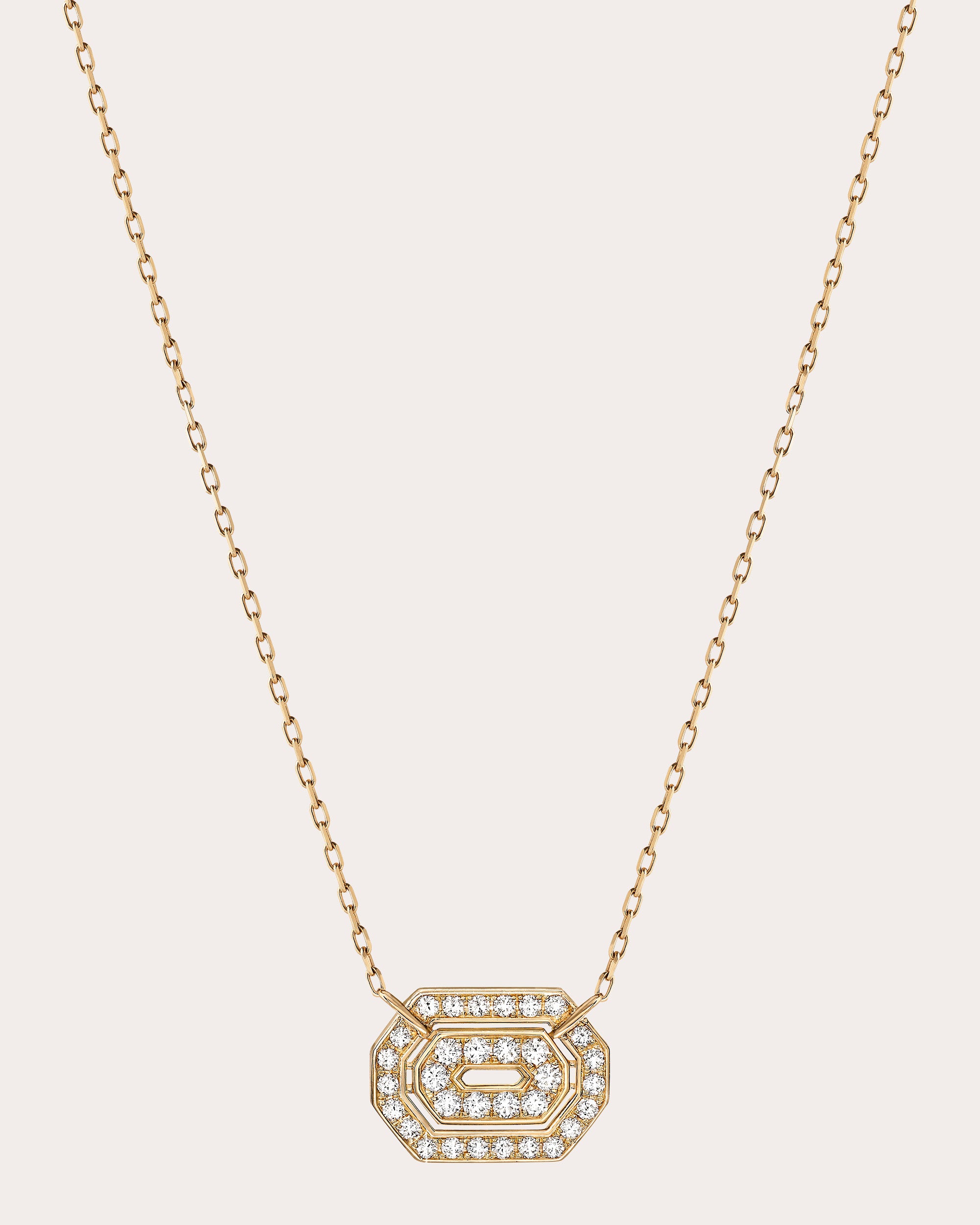 Diamond & 18k Gold Mini My Way Pendant Necklace