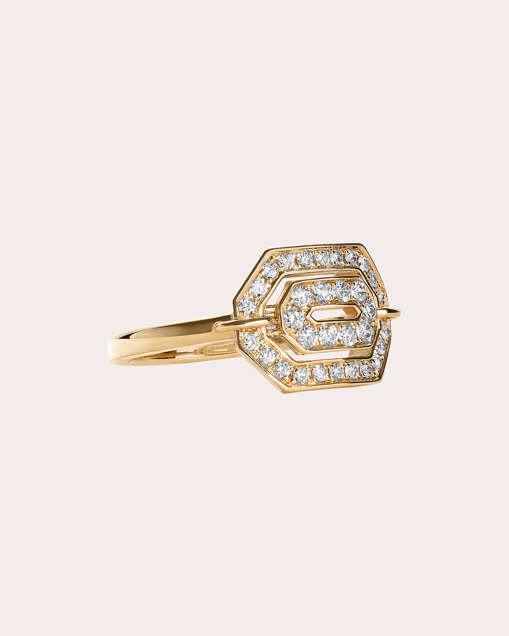Diamond & 18k Gold Mini My Way Ring