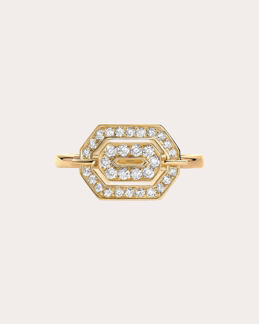Diamond & 18k Gold Mini My Way Ring